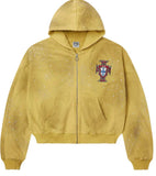 Vale Forever Pluto Clustered Yellow Zip Up